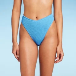 Women's Pucker V-Front High Waist Extra High Leg Cheeky Bikini Bottom - Wild Fable™ -Target GUEST 7ac5670e cdf9 451a bed6 5e7ed1549fa3
