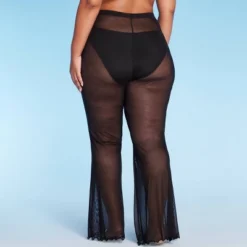 Women's Mesh High Waist Flare Cover Up Pants - Wild Fable™ -Target GUEST 810707fd 869c 40a0 a8cd af1b5eede330