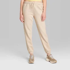 Women's High-Rise Fleece Sweatpants - Wild Fable™ -Target GUEST 8798a985 b801 49a9 9481 c2b72def5b1a