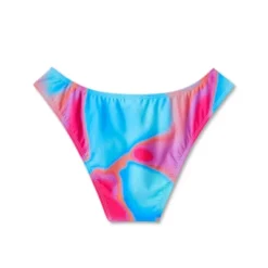 Women's High Leg Cheeky Bikini Bottom - Wild Fable™ Blue Marble Print -Target GUEST 88c108f7 de45 4fa2 b394 238776b7ff34