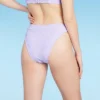 Women's Wavy Terry Textured Mid-Waist Ultra High Leg Cheeky Bikini Bottom - Wild Fable™ Lilac Purple -Target GUEST 8db04ba4 acde 4789 835e c983545bd2dc