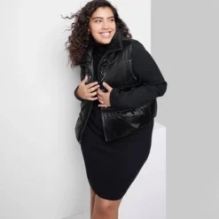 Women's Iridescent Cropped Puffer Vest - Wild Fable™ Black 9 Women's Iridescent Cropped Puffer Vest - Wild Fable™ Black -Target GUEST 8e3de4cc b49f 4c95 8e7c c4834e5b911f