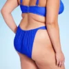 Women's Mid-Rise Cheeky High Leg Bikini Bottom - Wild Fable™ Blue -Target GUEST 903bd31b 068e 4d14 a4d5 149b4b5b97e9