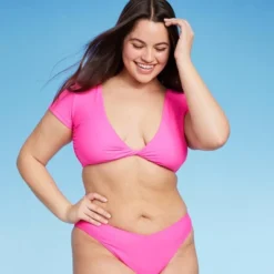 Women's Twist-Front Short Sleeve Bralette Bikini Top - Wild Fable™ 17 Women's Twist-Front Short Sleeve Bralette Bikini Top - Wild Fable™ -Target GUEST 91bcda8e 04ef 4bf5 886c 723f50609fb6