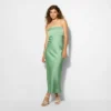 Women's Bias Cut Maxi A-Line Dress - Wild Fable™ Light Green -Target GUEST 93e9a03d 853a 4428 81ba 9d64afcffd68