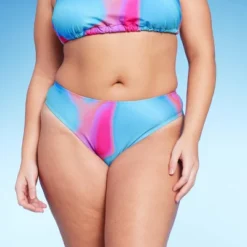 Women's High Leg Cheeky Bikini Bottom - Wild Fable™ Blue Marble Print -Target GUEST 94bfd734 9c12 4ec6 89cd 8c39fe054e98