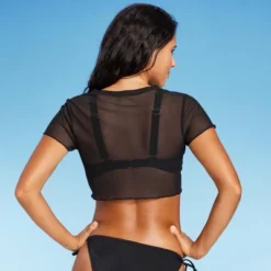 Women's Mesh Cover Up Short Sleeve Crop Top - Wild Fable™ 9 Women's Mesh Cover Up Short Sleeve Crop Top - Wild Fable™ -Target GUEST 9a766f08 5147 4671 a735 983c55f73073