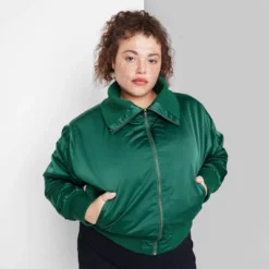 Women's Satin Bomber Jacket - Wild Fable™ 11 Women's Satin Bomber Jacket - Wild Fable™ -Target GUEST 9e44b0ce 00b4 48bf 9ce3 4186960fc830