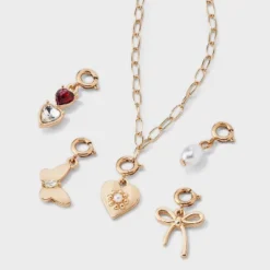 Build Your Own Heart And Butterfly Charm Necklace - Wild Fable™ Gold 9 Build Your Own Heart And Butterfly Charm Necklace - Wild Fable™ Gold -Target GUEST a367456c 57b8 45c5 b888 1dbd43d01c60