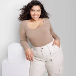 Women's Long Sleeve Scoop Neck T-Shirt - Wild Fable™ 11 Women's Long Sleeve Scoop Neck T-Shirt - Wild Fable™ -Target GUEST a5dd652b 0e77 4f7f a8cd c1cf4b55d56a