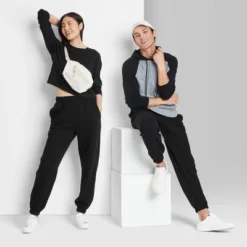 Women's High-Rise Fleece Sweatpants - Wild Fable™ -Target GUEST a8bfe3f5 b70e 4523 8f20 4b8c341bbd9c