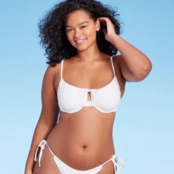 Women's Shirred Underwire Bikini Top - Wild Fable™ -Target GUEST afd0fd1c 9a48 402d 8784 5d72a4593689