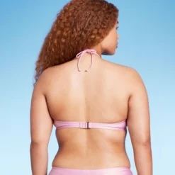 Women's Cinch-Front Halter Bandeau Bikini Top - Wild Fable™ Shiny Pink 13 Women's Cinch-Front Halter Bandeau Bikini Top - Wild Fable™ Shiny Pink -Target GUEST b361a282 7b28 40ec 8e31 dd33dabaa508