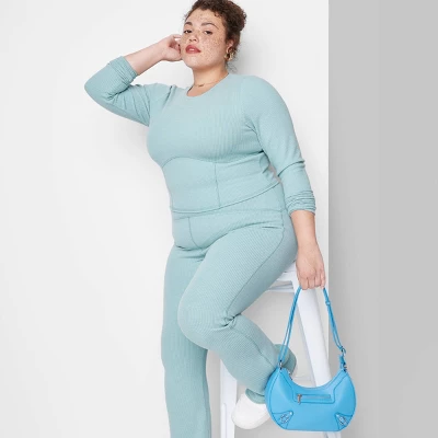 Women's Long Sleeve Corset Seam T-Shirt - Wild Fable™ 7 Women's Long Sleeve Corset Seam T-Shirt - Wild Fable™ - Image 5