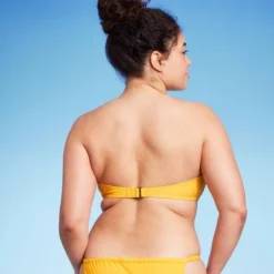 Women's Knot-Front Bandeau Bikini Top - Wild Fable™ Yellow 12 Women's Knot-Front Bandeau Bikini Top - Wild Fable™ Yellow -Target GUEST b6c2a017 a0e6 4ade 9616 180d51cff5b1