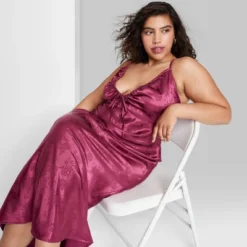 Women's Satin Slip Maxi Dress - Wild Fable™ -Target GUEST bacf4dd9 30c7 49e7 b58d a223e26c8e51