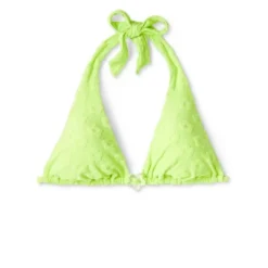 Women's Daisy Textured Ring Front Triangle Bikini Top - Wild Fable™ Green -Target GUEST bf9b7100 147f 4607 a338 f45315534a52