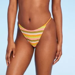 Women's Extra Cheeky Extra High Leg Crochet Bikini Bottom - Wild Fable™ Multi Orange Striped 11 Women's Extra Cheeky Extra High Leg Crochet Bikini Bottom - Wild Fable™ Multi Orange Striped -Target GUEST c16e9bdb fb77 448e a2b6 8f1bf9527087