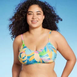 Women's Scoop Neck Bralette Bikini Top - Wild Fable™ Multi Tropical Print 12 Women's Scoop Neck Bralette Bikini Top - Wild Fable™ Multi Tropical Print -Target GUEST c171c0eb fb26 4f3c a030 a95c932943d3