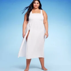 Women's Smocked High Slit Convertible Cover Up Dress - Wild Fable™ 19 Women's Smocked High Slit Convertible Cover Up Dress - Wild Fable™ -Target GUEST c45df215 bfa4 4f53 8845 a95cc6096cc9