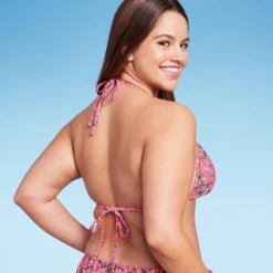 Women's Crochet Trim Triangle Bikini Top - Wild Fable™ Pink Floral Print 12 Women's Crochet Trim Triangle Bikini Top - Wild Fable™ Pink Floral Print -Target GUEST c76b4682 e3d4 43ce 841f d0d6cfdcbe26