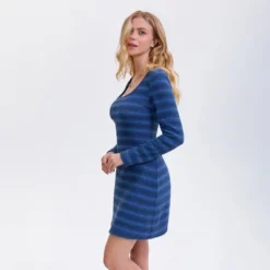 Women's Long Sleeve Mini Dress - Wild Fable™ Royal Blue Striped 10 Women's Long Sleeve Mini Dress - Wild Fable™ Royal Blue Striped -Target GUEST c9062898 fc39 436e b4c0 66c99099a477