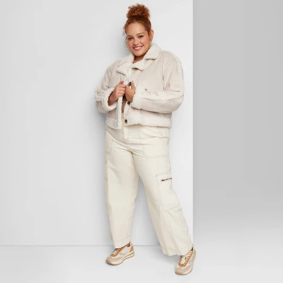 Women's Faux Shearling Jacket - Wild Fable™ 7 Women's Faux Shearling Jacket - Wild Fable™ - Image 5