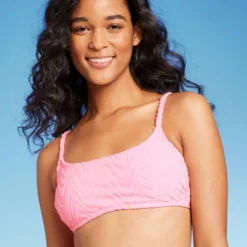Women's Wavy Terry Textured Bralette Bikini Top - Wild Fable™ Light Pink 20 Women's Wavy Terry Textured Bralette Bikini Top - Wild Fable™ Light Pink -Target GUEST cb85f161 3a22 46e1 a119 90e0df11e6b8