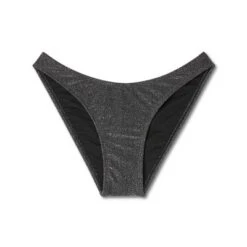 Women's High Leg Cheeky Bikini Bottom - Wild Fable™ Black Lurex -Target GUEST cc23b703 16cc 4bd1 9aec e58e9d1e2428