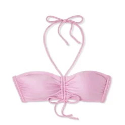 Women's Cinch-Front Halter Bandeau Bikini Top - Wild Fable™ Shiny Pink 14 Women's Cinch-Front Halter Bandeau Bikini Top - Wild Fable™ Shiny Pink -Target GUEST ce37c3ae 1db6 4f8f 9922 352047f61c5e