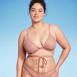 Women's Strappy Underwire Bikini Top - Wild Fable™ Brown Lurex -Target GUEST d2cb8b92 98d8 465e b487 2e95cefc0680