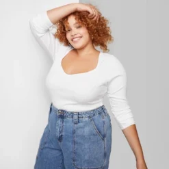 Women's Long Sleeve Sweetheart Neck Seamless Shirt - Wild Fable™ 13 Women's Long Sleeve Sweetheart Neck Seamless Shirt - Wild Fable™ -Target GUEST d5841338 f6ad 40ab b94e d1c5f30a2f50