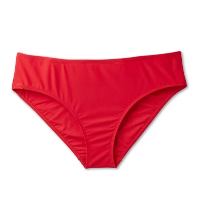 Women's Medium Coverage Bikini Bottom - Wild Fable™ Red 5 Women's Medium Coverage Bikini Bottom - Wild Fable™ Red - Image 3
