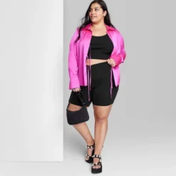 Women's High-Rise Polyester Bike Shorts - Wild Fable™ -Target GUEST dd17e667 a1dd 491c a38c e6cd616ab395