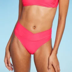 Women's Crossover High Leg Cheeky Mid-Rise Bikini Bottom - Wild Fable™ 30 Women's Crossover High Leg Cheeky Mid-Rise Bikini Bottom - Wild Fable™ -Target GUEST e56218a9 6d3c 4a47 87e2 866f2484e355