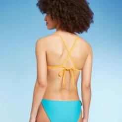 Women's Reversible Triangle Bikini Top - Wild Fable™