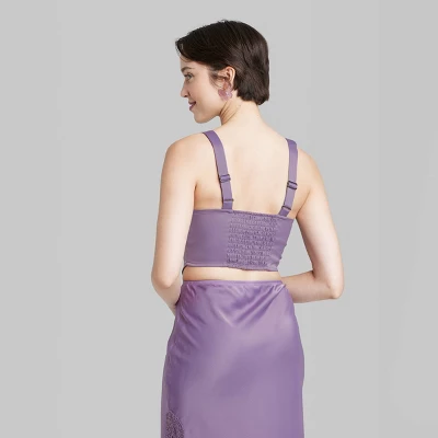 Women's Satin Corset Tank Top - Wild Fable™ 4 Women's Satin Corset Tank Top - Wild Fable™ - Image 2