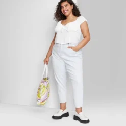 Women's Super-High Rise Curvy Tapered Jeans - Wild Fable™ Ultra Light Wash 9 Women's Super-High Rise Curvy Tapered Jeans - Wild Fable™ Ultra Light Wash -Target GUEST f8fc547a 9aec 4937 9bb7 73c9ba4415c3