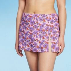 Women's Side-Slit Skirt Swimsuit Cover Up - Wild Fable™ Purple Floral Print 10 Women's Side-Slit Skirt Swimsuit Cover Up - Wild Fable™ Purple Floral Print -Target GUEST fe99e684 895a 494d aeaa 0b3c5212dbec